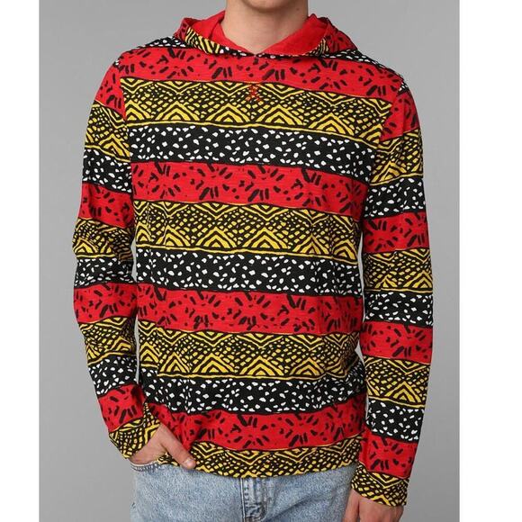 NWT Urban Outfitters Koto 100% Cotton Hooded Long Sleeve T-Shirt • Size S - Picture 1 of 3